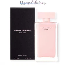 Narciso Rodriguez for Her by Narciso Rodriguez for Women 3.3oz EDP Spray NIB