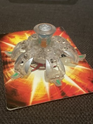 Bakugan Clear Green Translucent Freezer 710G Vestroia BakuCrystal Good Condition