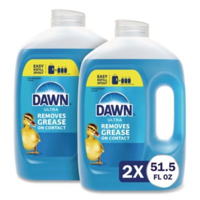 Procter & Gamble 23262 Ultra Dishwashing Liquid Refill Jug, Unscented, 51.5 Oz