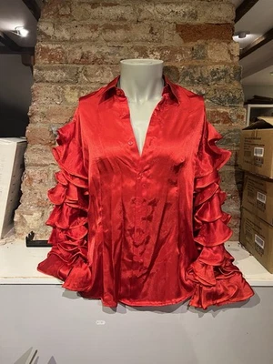 Mexican Shirt Fancy Dress Costume - Image 1 of 2