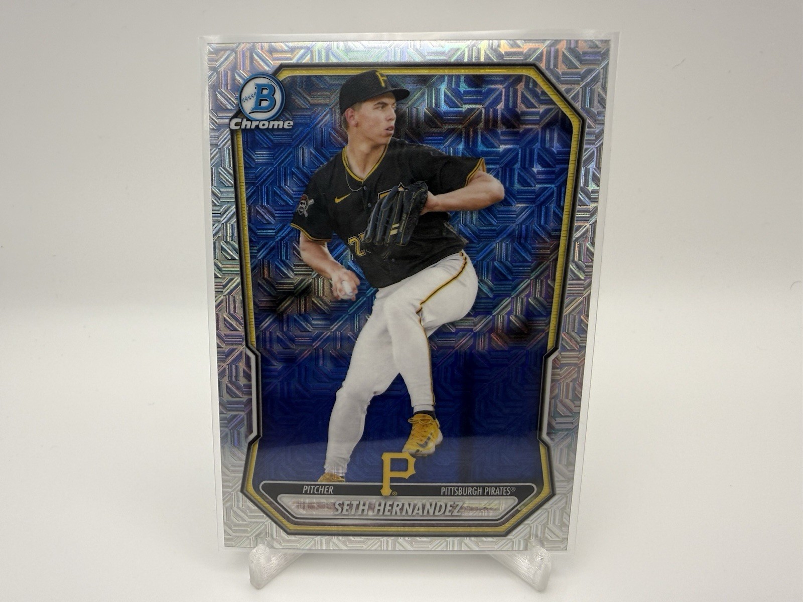 2026 Bowman Chrome Seth Hernandez Mojo Refractor Pittsburgh Pirates #BCP-238