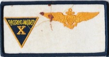 USN Pilot Patrol Wing 10 VP-10 Nametag Wing Patch A-5