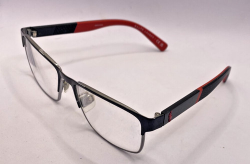 RALPH LAUREN FRAMES ONLY EYEGLASSES PH 1215 1003  BLACK RED 54-17-145