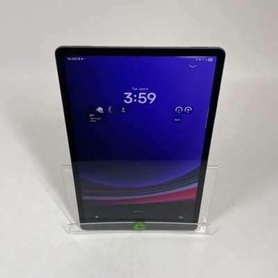Verizon Samsung Galaxy Tab S9 Plus 12.4'' 256GB Black SM-X818U