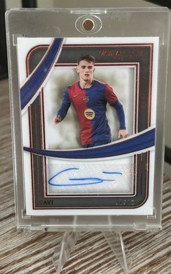 Gavi 2024-25 Panini Immaculate Collection Shadowbox Signatures Auto 12/49 #SH-G