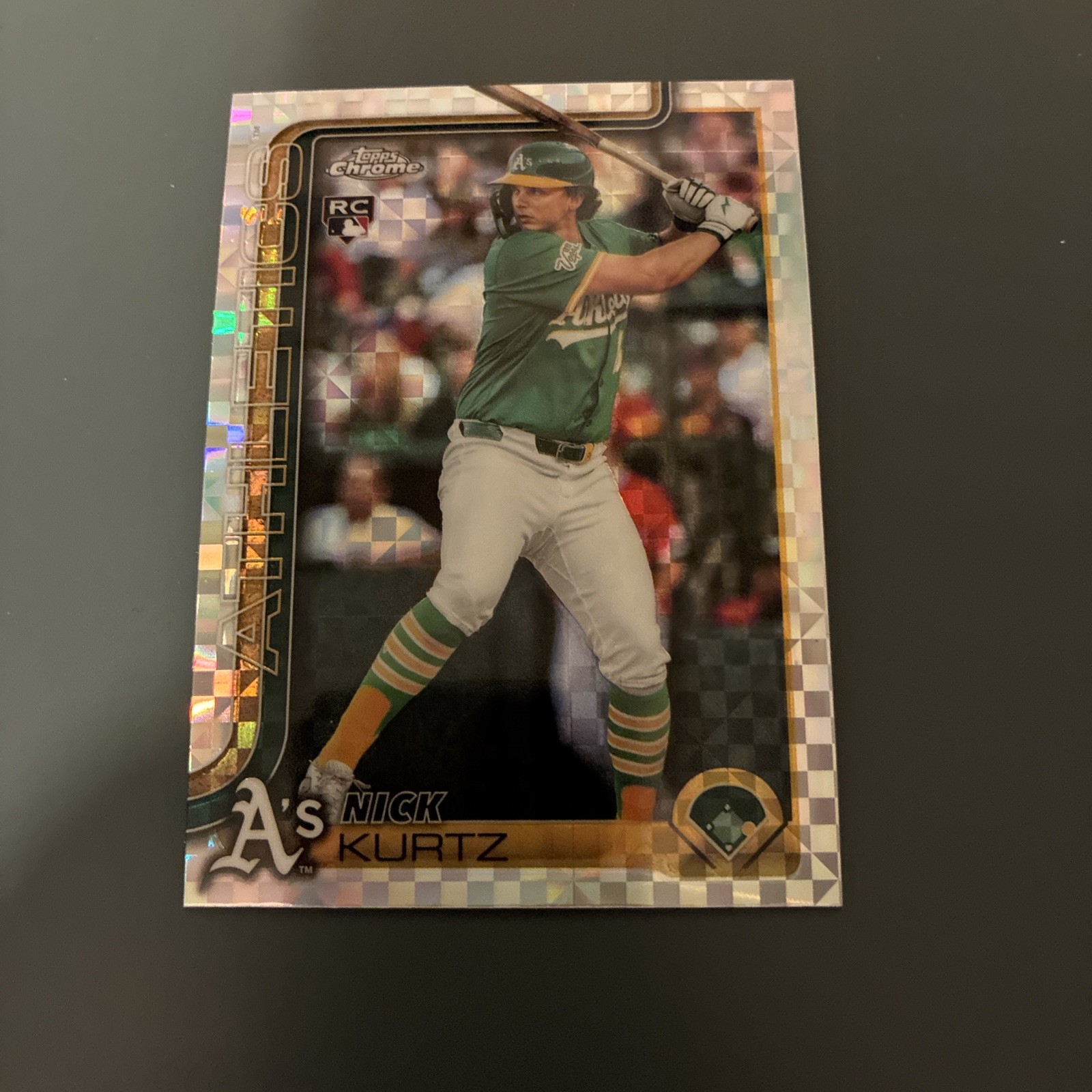 2025 Topps Chrome Update - Nick Kurtz #USC178 Prism Refractor (RC)