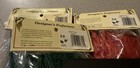 Raffia Bundles Red & Green Lot Of 3 Christmas Holiday Country Rustic Crafts — photo 4