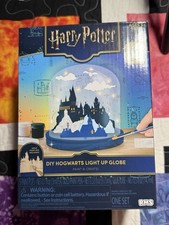Harry Potter DIY Hogwarts Light Up Globe Set Brand New
