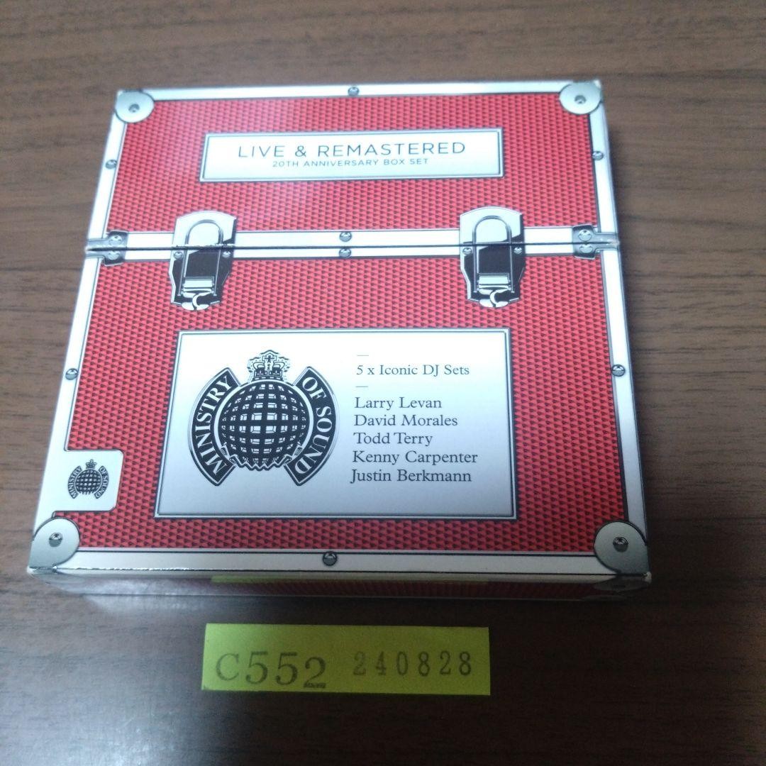 洋楽 LIVE&REMASTERED-20th ANIVERSARY BOXSET Live Remastered-20Th Aniversary Boxset | eBay