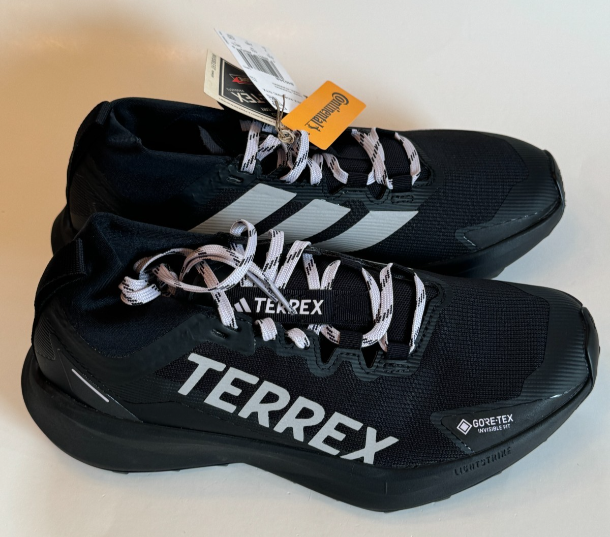 Adidas Terrex Agravic GTX Trail Running Black Gray Shoes IH5358