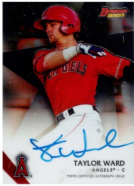 TAYLOR WARD - Prospect AUTO - 2015 Bowman's Best  #BI5-TWA