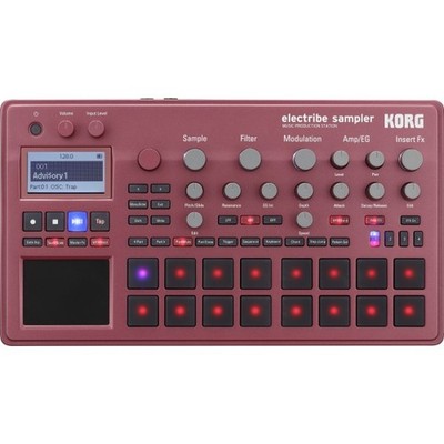Korg Electribe Sampler 2 R Rot 16-Part Sampler Groovebox 24-stimmig | NEU