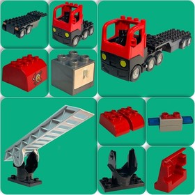 LEGO Duplo &reg; fire truck 4977 fire truck with light and sound module #dx1