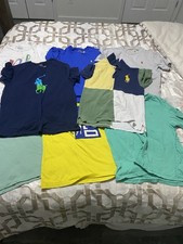 Ralph Lauren Polo Boys Shirt Lot 8 Read Description Sizes 10-12/ 14-16
