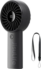 JISULIFE Handheld Fan Life4[5-Speed Turbo Wind Pro],5000mAh Portable Rechargeabl