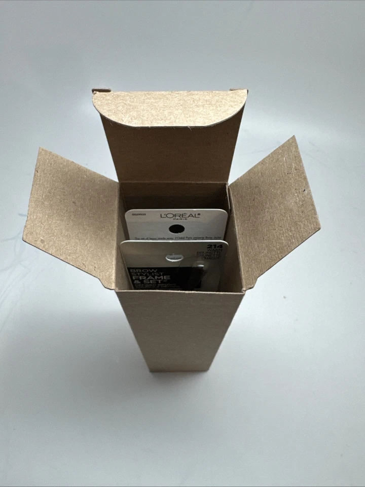 NEW (2) L'Oreal BROW STYLIST FRAME & SET Cream Pomade #214 Warm Brunette - Image 4 of 4