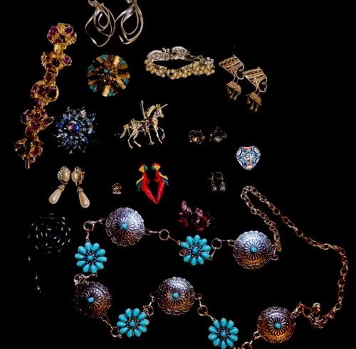 Vintage Designer Upper/Mid-grade Costume Jewelry “As-Is” Wholesale Bulk Lot