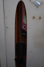 Vintage El Bruto Cypress Gardens Water Ski 63" The Brute Tunnel Concave