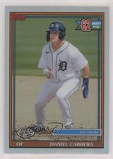 2021 Topps Pro Debut Chrome Refractor 50/99 Daniel Cabrera #PDC-182 0bg1