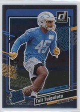 2023 Panini Donruss Rated Rookie Press Proof Silver 38/100 Tuli Tuipulotu 1a1o