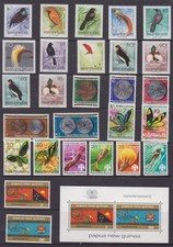 PNG 1975 TO 1998 COLLECTION OF MUH STAMPS F/V K65+ (JD6645B)