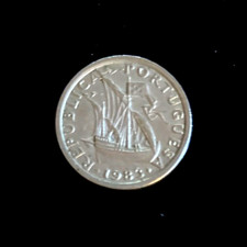 🇵🇹 Portugal 2 1/2 Centavos 2.5 Cent 1983 Caravel Sailing Ship VF