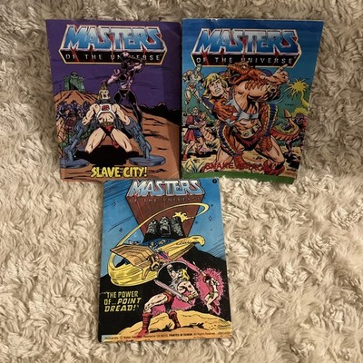 Masters of the Universe He-Man Snake Attack Space City Point Dread Comic 1985