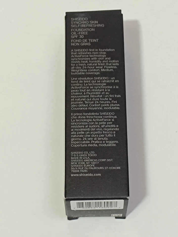 Shiseido Synchro Skin Self-Refreshing Foundation (30ml) 430 Cedar - Bild 3 von 4