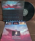 VANGELIS LP THE CITY w/inner 90' ELECTRONIC AMBIENT NEW AGE VG BRAZIL PRESS
