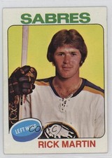 1975-76 Topps Rick Martin #175 15zf