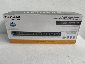 NETGEAR ProSAFE FS116 16-Port 10/100 Commutateur Ethernet de bureau FS116NA
