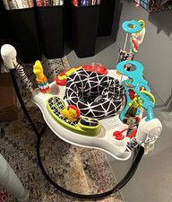 Fisher-Price Activity Center Jumper w/ Toy Tray & Suspended Seat, Multicolor