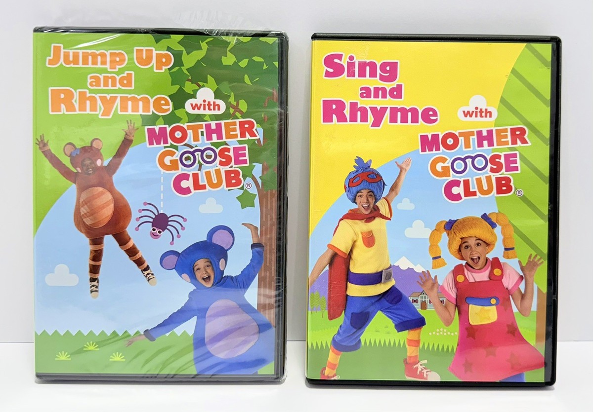 Sing and Rhyme/Jump Up and Rhyme With Mother Goose Club - 2 DVD