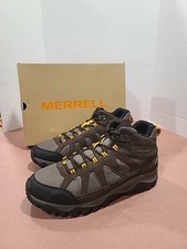 Merrell Men's Oakcreek Mid WP Waterproof J036401W Hiking Boots 12 New With Box 