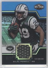 2011 Topps Triple Threads Unity Relics 22/36 Bilal Powell #TTUSR-39 0c2