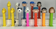 Lot of 12 Peanuts PEZ Dispensers 4.9 Snoopy Charlie Brown Woodstock Lucy Patty