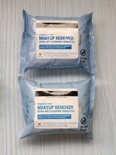  Lot of 2 Neutrogena Makeup Remover Ultra Soft Cleansing Towelettes 25 Count