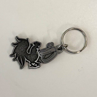 Rooster Teeth logo keychain
