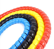 2M Spiral Cable Protector Line Wire Organizer Sleeve Anti-Bite Tube UK