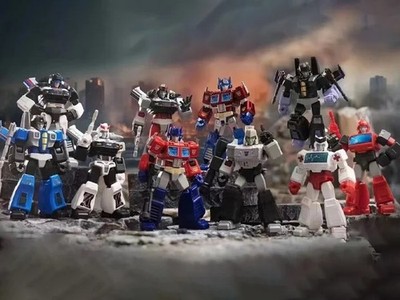 G1 Galaxy Version Vol. 1 Box of 9 Blind Box Model Kits | Transformers | Blokees