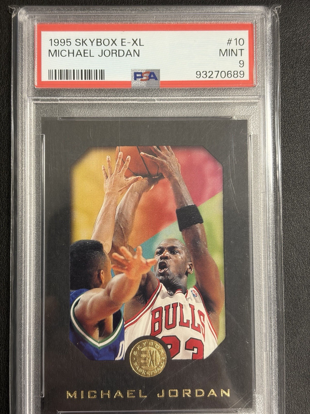 1995-96 Skybox E-XL - Michael Jordan #10 PSA 9