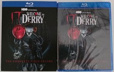 NEW IT: WELCOME TO DERRY: THE COMPLETE FIRST SEASON BLU RAY 3 DISCS  SLIPCOVER