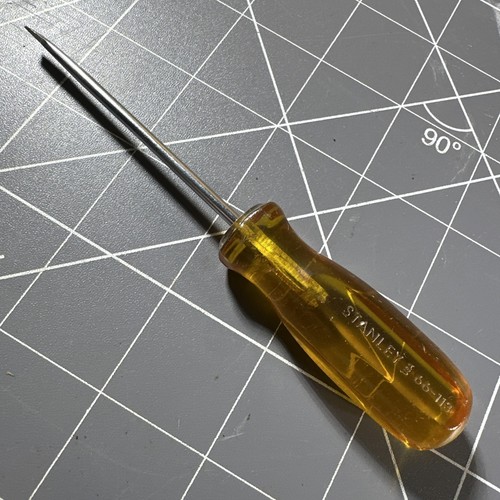 Stanley Screwdriver Model 66-113 Flat Head Screwdriver - Made in USA
