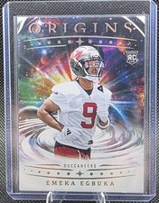 Panini Origins 2025 Emeka Egbuka Rookie Football Card #146 Tampa Bay Buccaneers