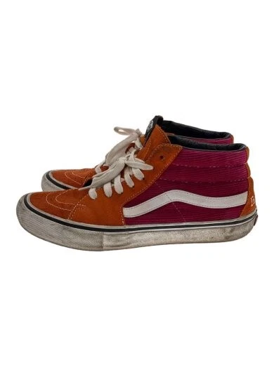 Baskets montantes Vans Supreme 18Ss Sk8 Mid Pro 27 cm orange Fm851