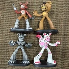 Funko Five Nights at Freddys FNAF Hero World 4pc Freddy Foxy Yenndo Funtime Foxy