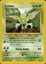 Pokemon Neo Destiny Uncommon Scyther 55/105 - Near Mint (NM) on eBay