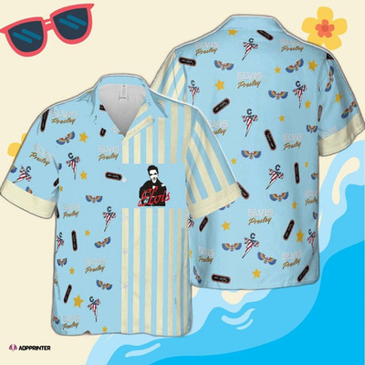 Blue Art The King Elvis Presley Trending Hawaiia