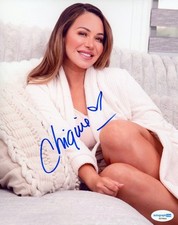 Chiquis Rivera "Playlist" Singer AUTOGRAPH Signed Autographed 8x10 Photo B ACOA Chiquis Rivera "Playlist" Singer AUTOGRAPH Signed Autographed 8x10 Photo B ACOA