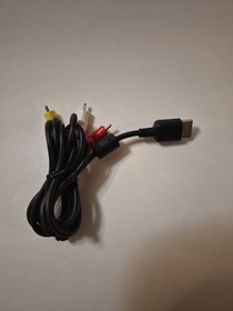 Genuine Official OEM Sega Dreamcast Composite AV Cable Cord TESTED WORKING
